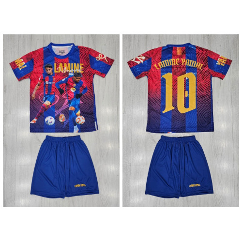 8398 Детски футболен комплект Barcelona LAMINE YAMAL 10
